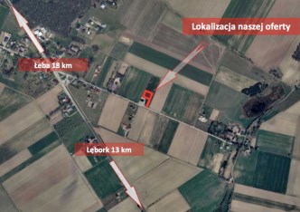 działka na sprzedaż - Nowa Wieś Lęborska, Krępa Kaszubska