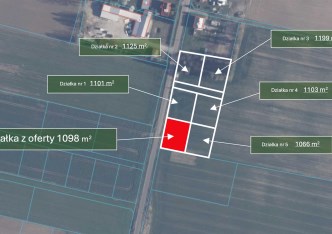 działka na sprzedaż - Nowa Wieś Lęborska, Tawęcino